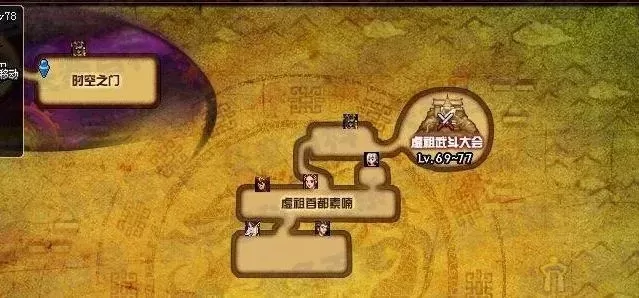 时空之门副本位置　时空之门副本位置图